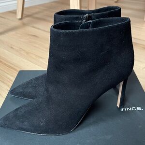 Vince Chara Black bootie. Womens size 7.5